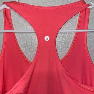 Coral Lululemon Tank
